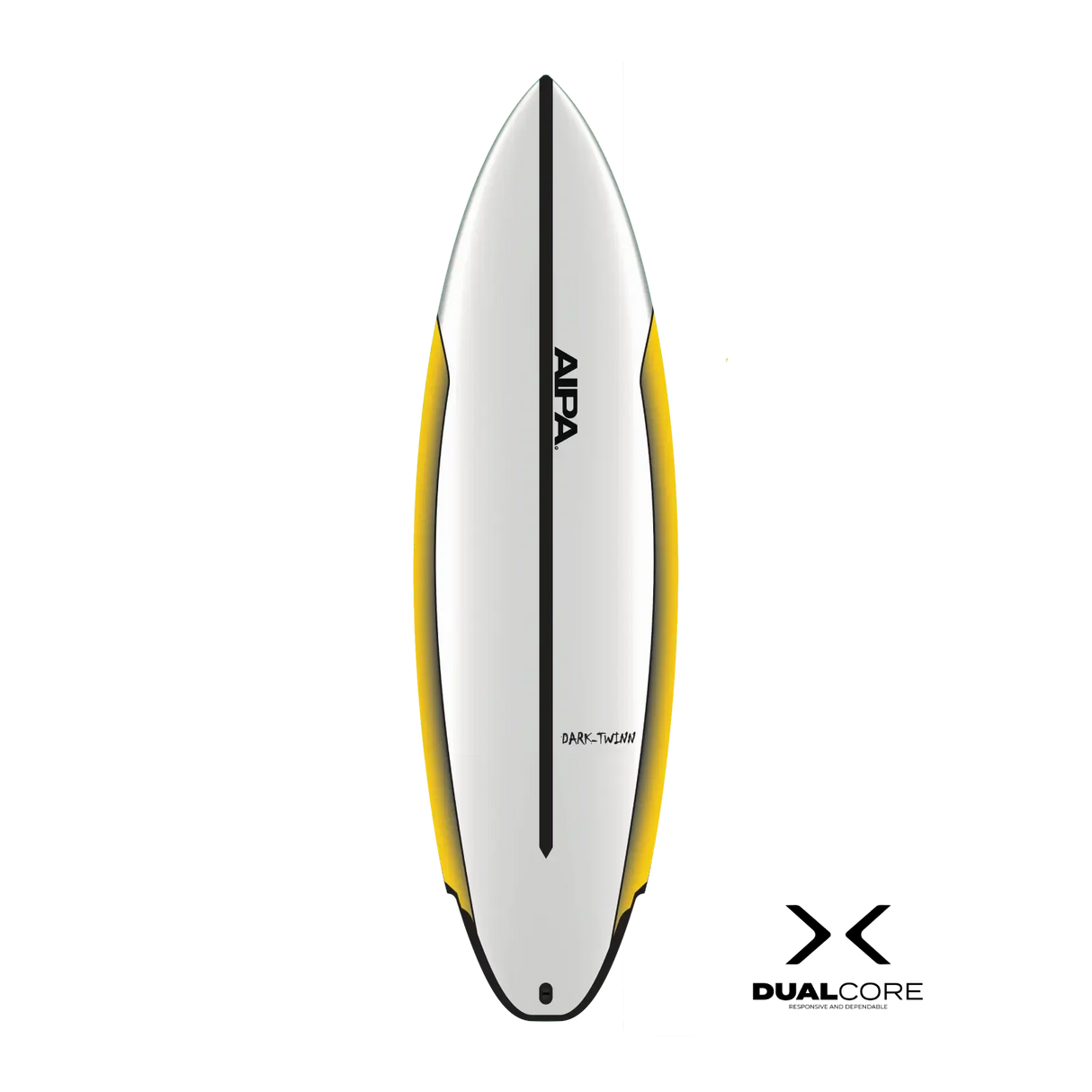 Aipa-Dark-Twinn-Dual-Core-deck - Beachin Surf
