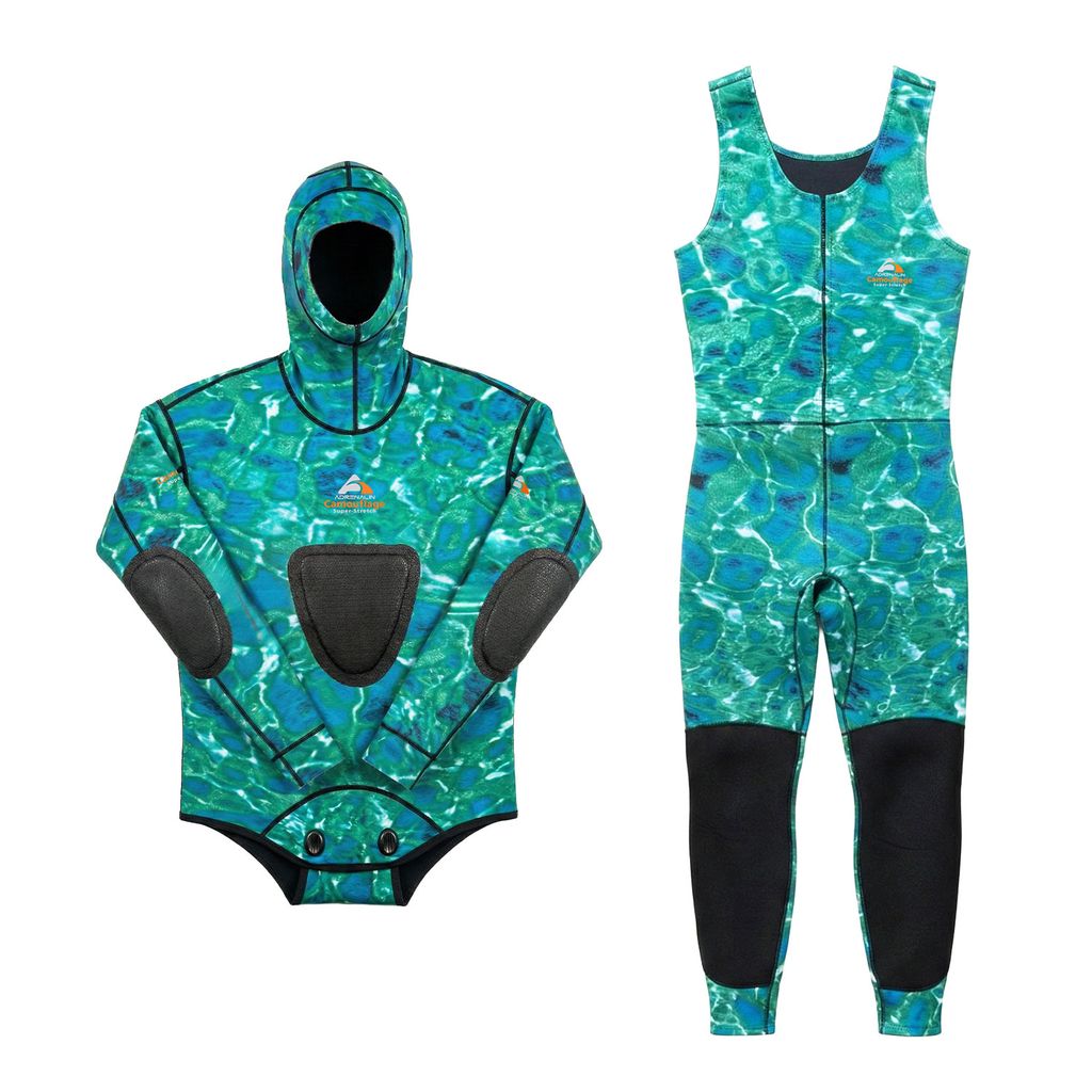 Adrenalin Camo 2 Piece Stealth Spearfishing Wetsuit