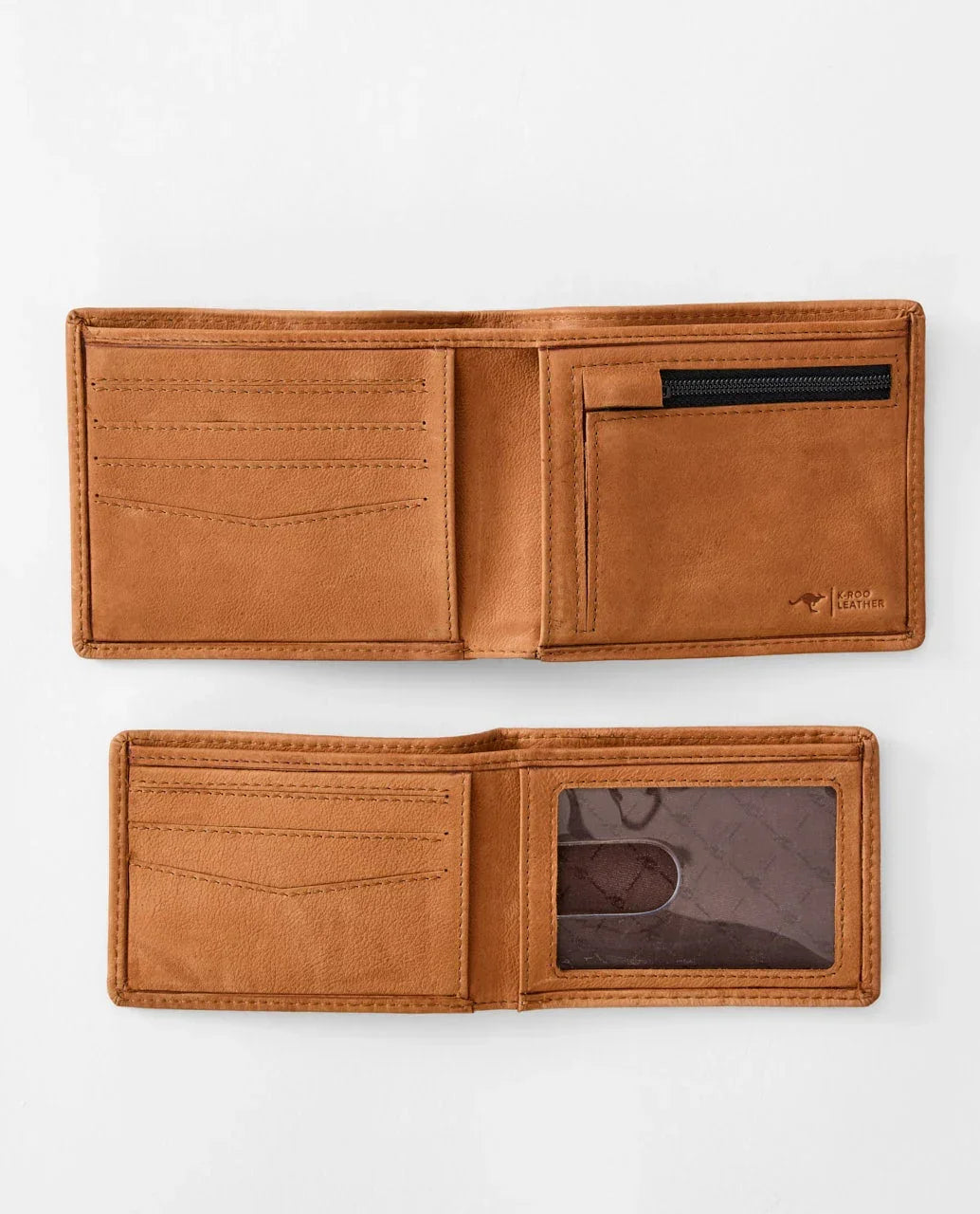 K-Roo RFID 2 In 1 Leather Wallet