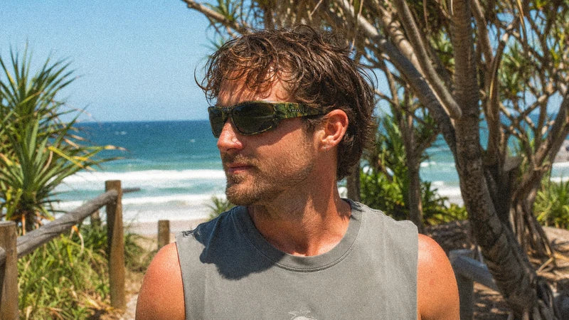 Moray - Matte Camo Frame and G15 Green Polarized Lens