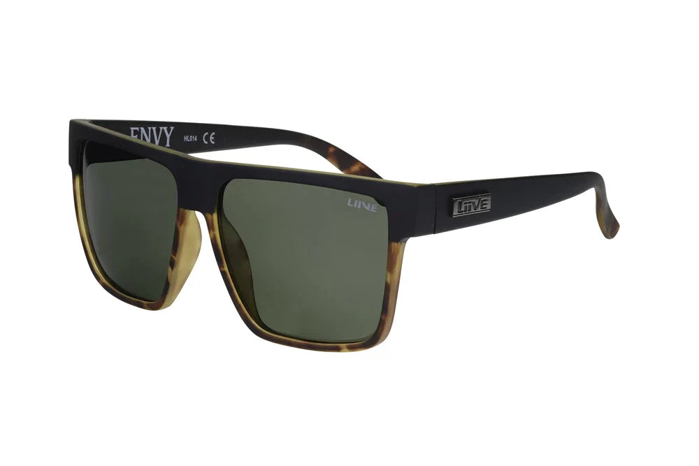Envy - Polarised matt Black Xtal Tort