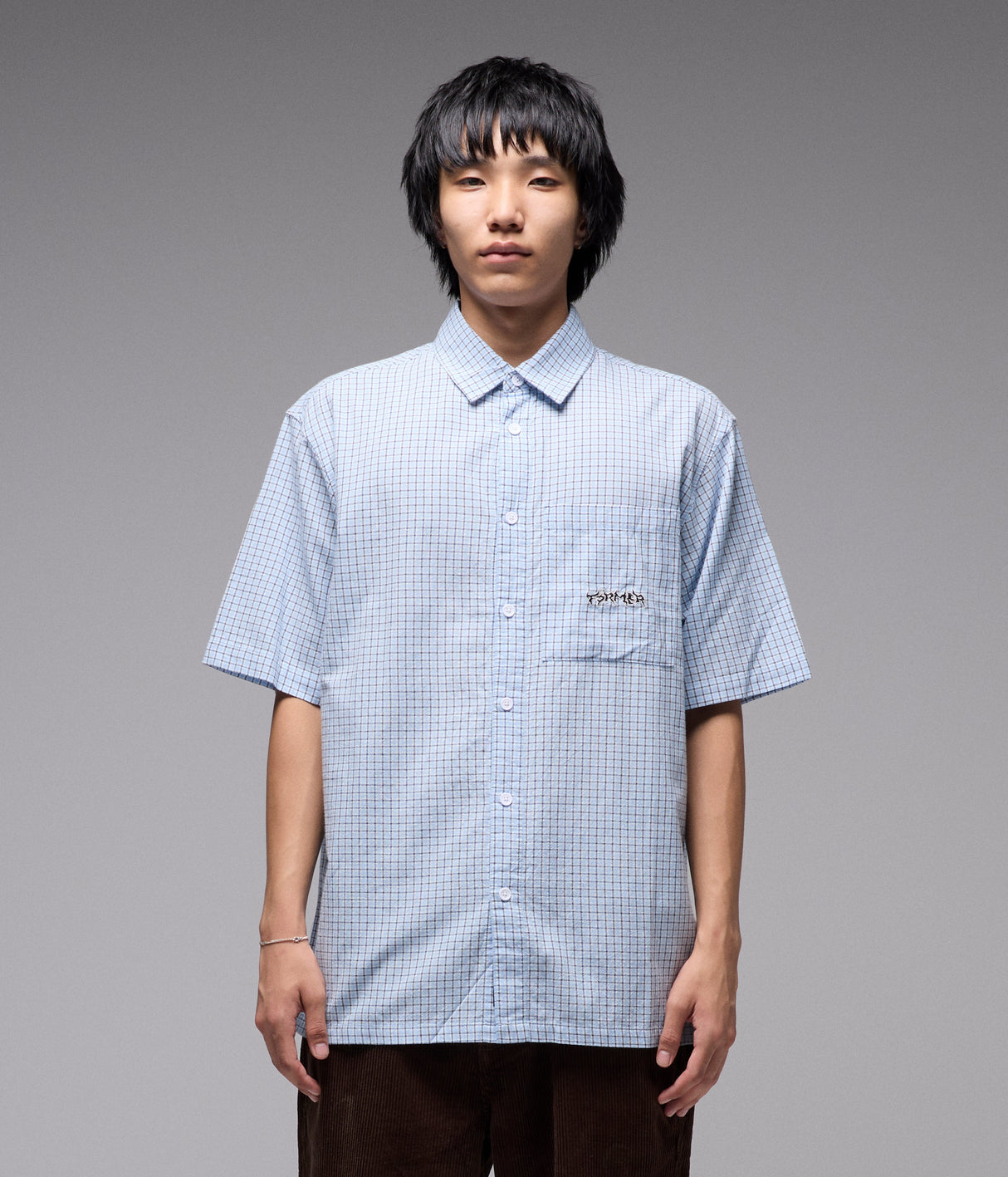 Vivian Check SS Shirt