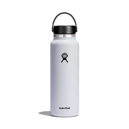 Hydro Flask 40oz Flex Cap - White