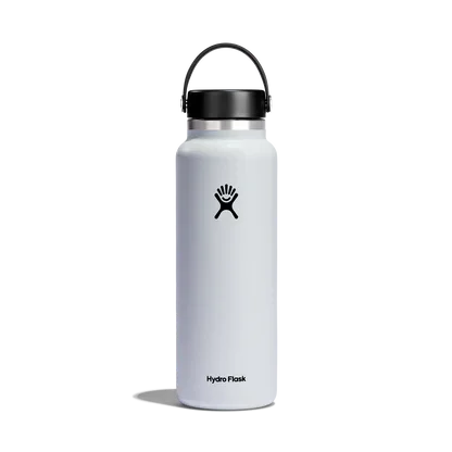 Hydro Flask 40oz Flex Cap - White