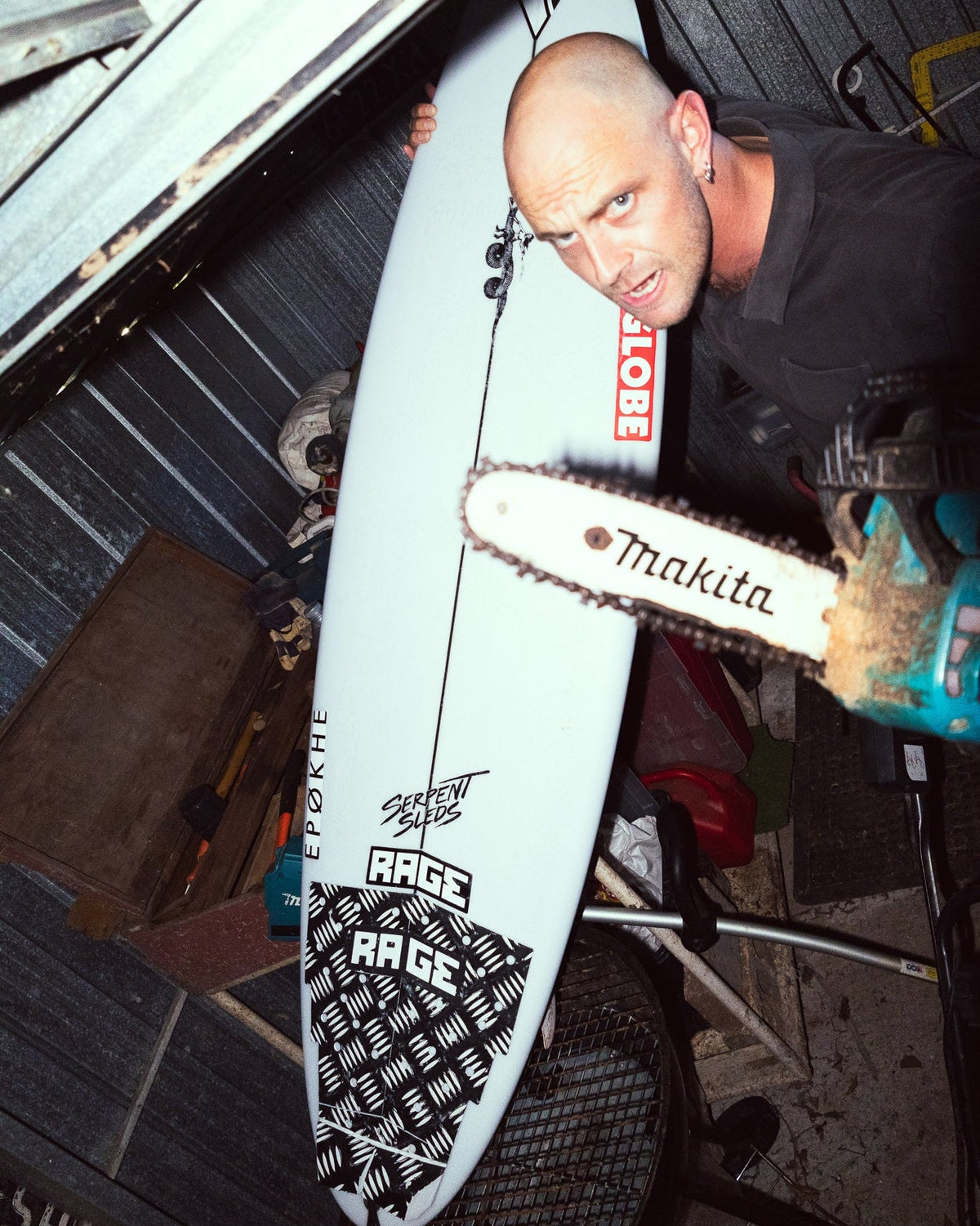 Rage Shaun Manners Traction Pad - Black