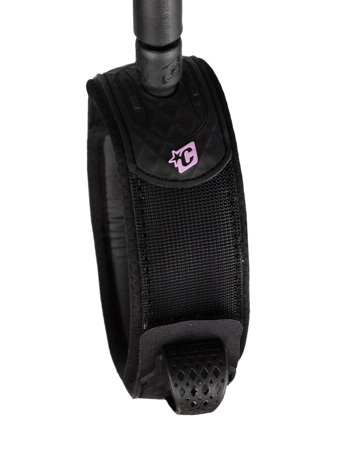 RELIANCE 2.0 | Longboard Standard Duty | 9ft Leash | Slim Knee - Guava Twist Black