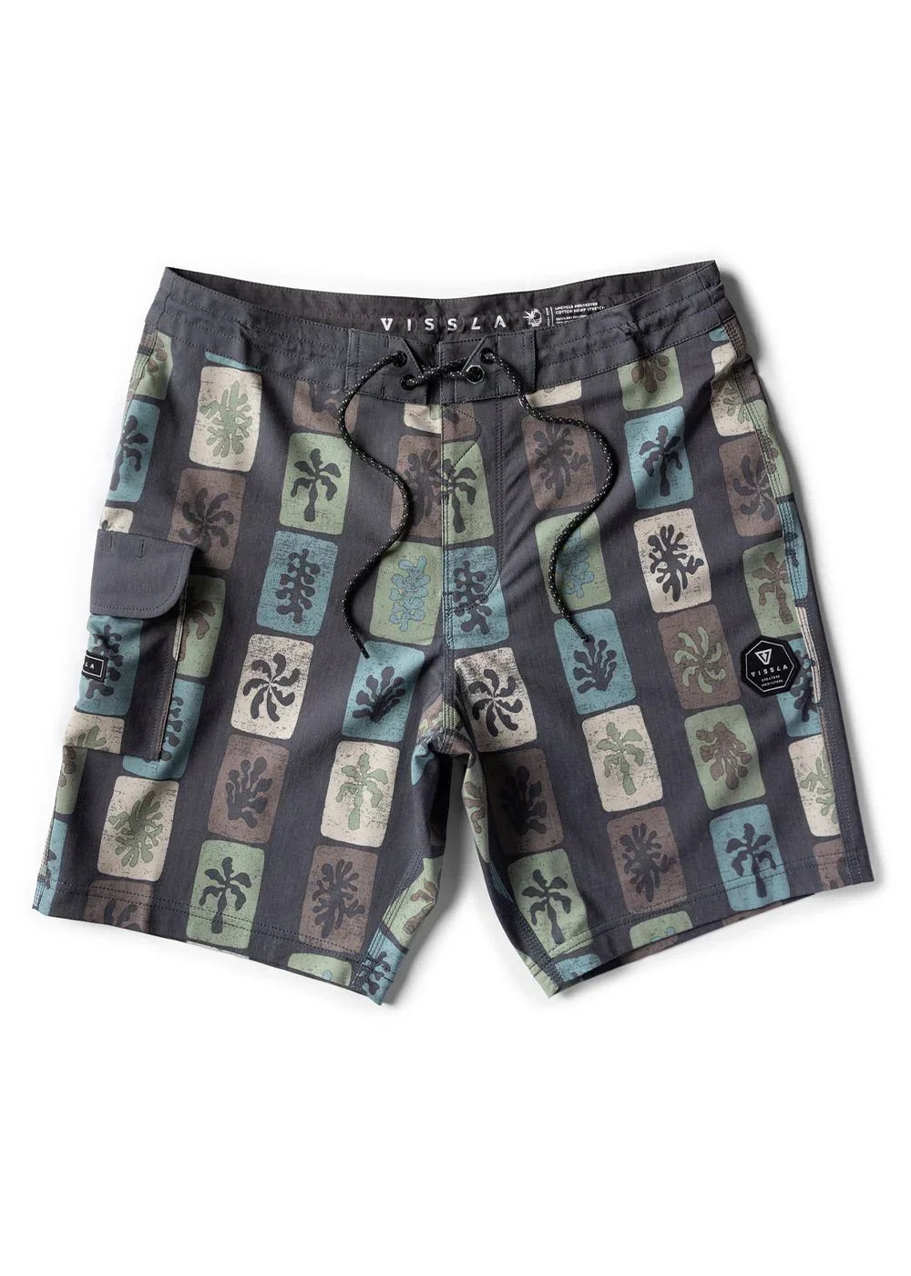 Tropic Tiles 18.5" Boardshort