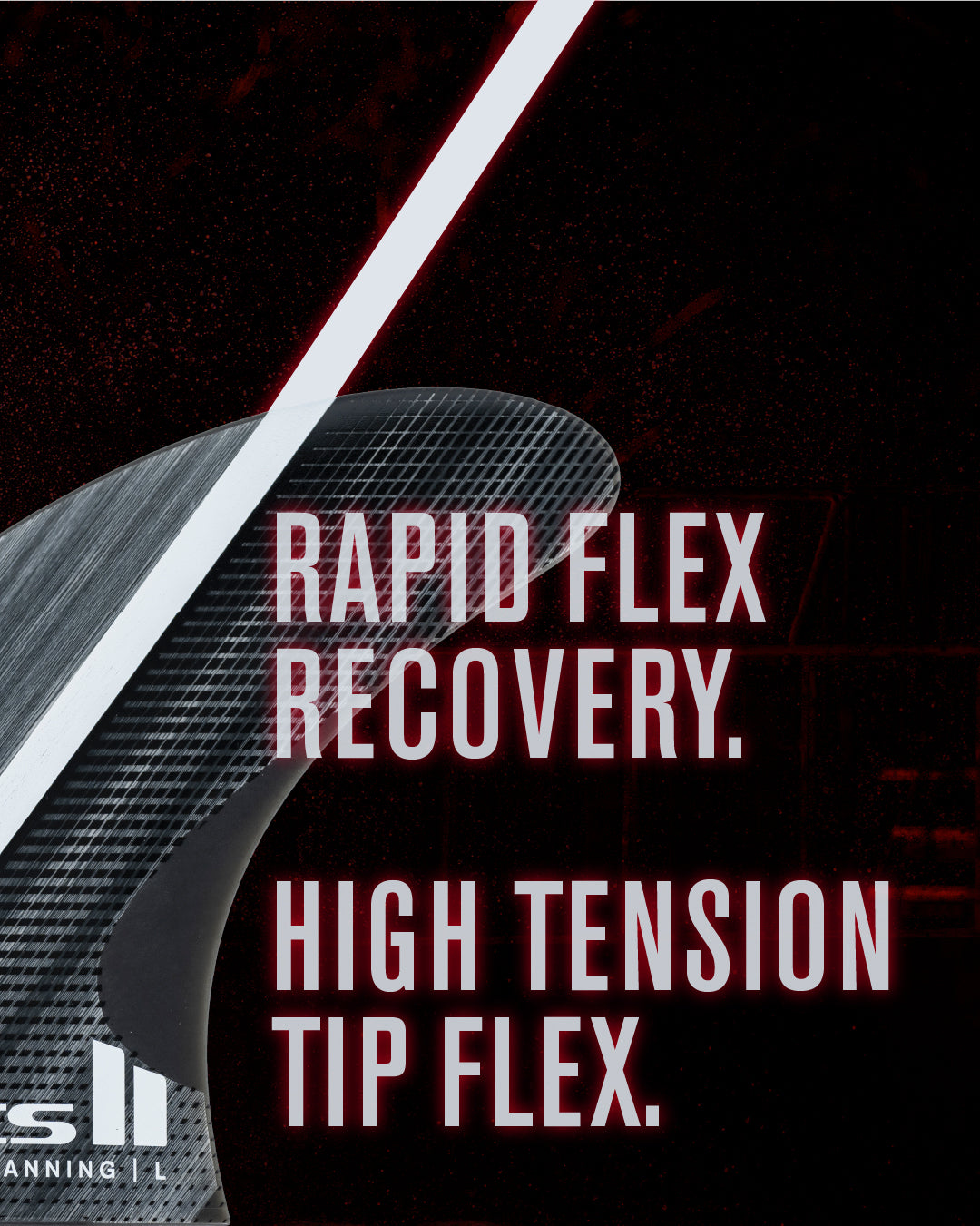 FCS II MF Glass Fibre Fusion Tri Fins