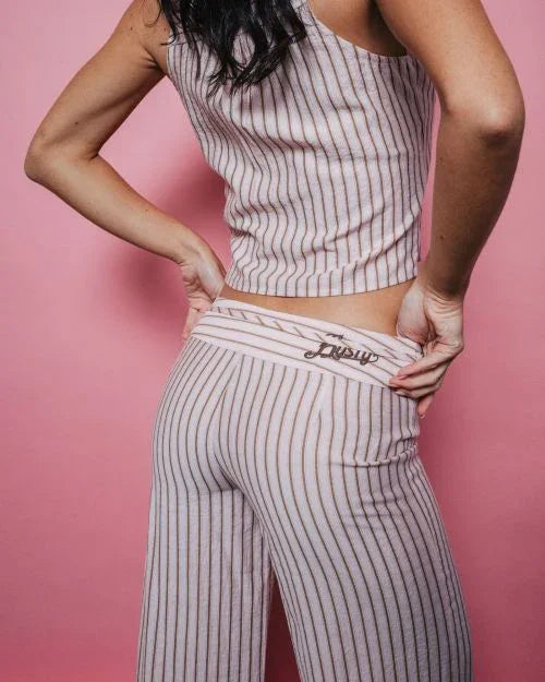 Rhysand Stripe Low Rise Pant