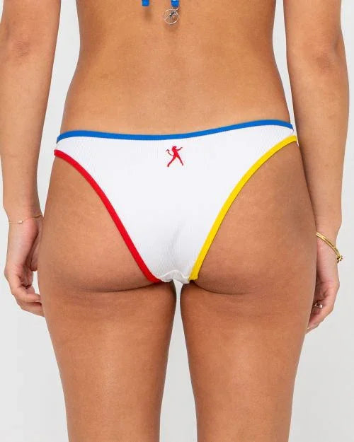 3 Tone Contrast Midi Bikini Bottom