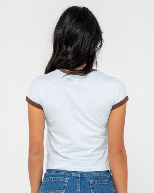 Snapper Contrast Ringer Mini Tee
