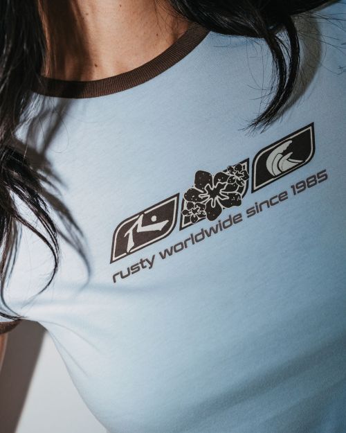 Snapper Contrast Ringer Mini Tee