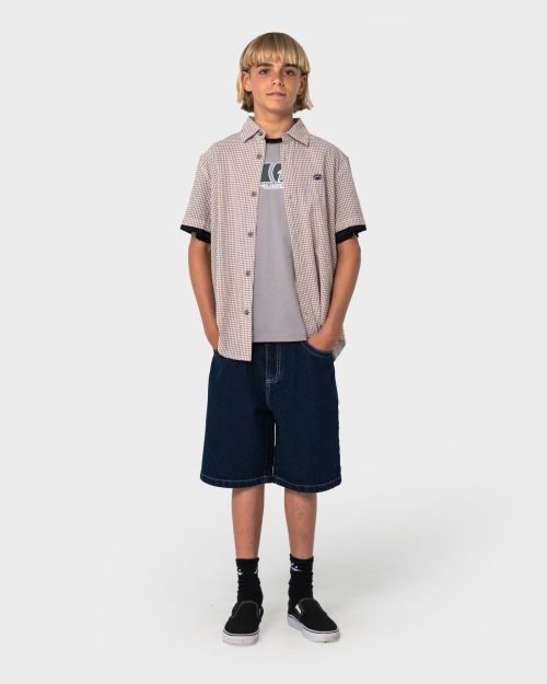 Datsun 2.0 Short Sleeve Shirt Boys
