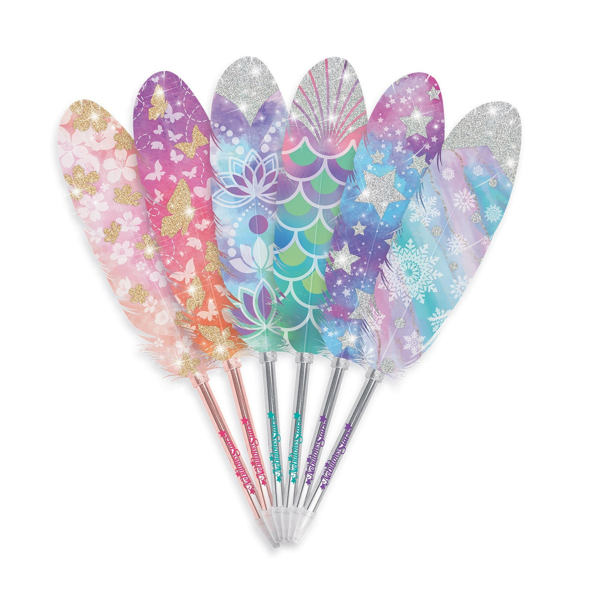 Nebulous Stars - Feather Quill Pen