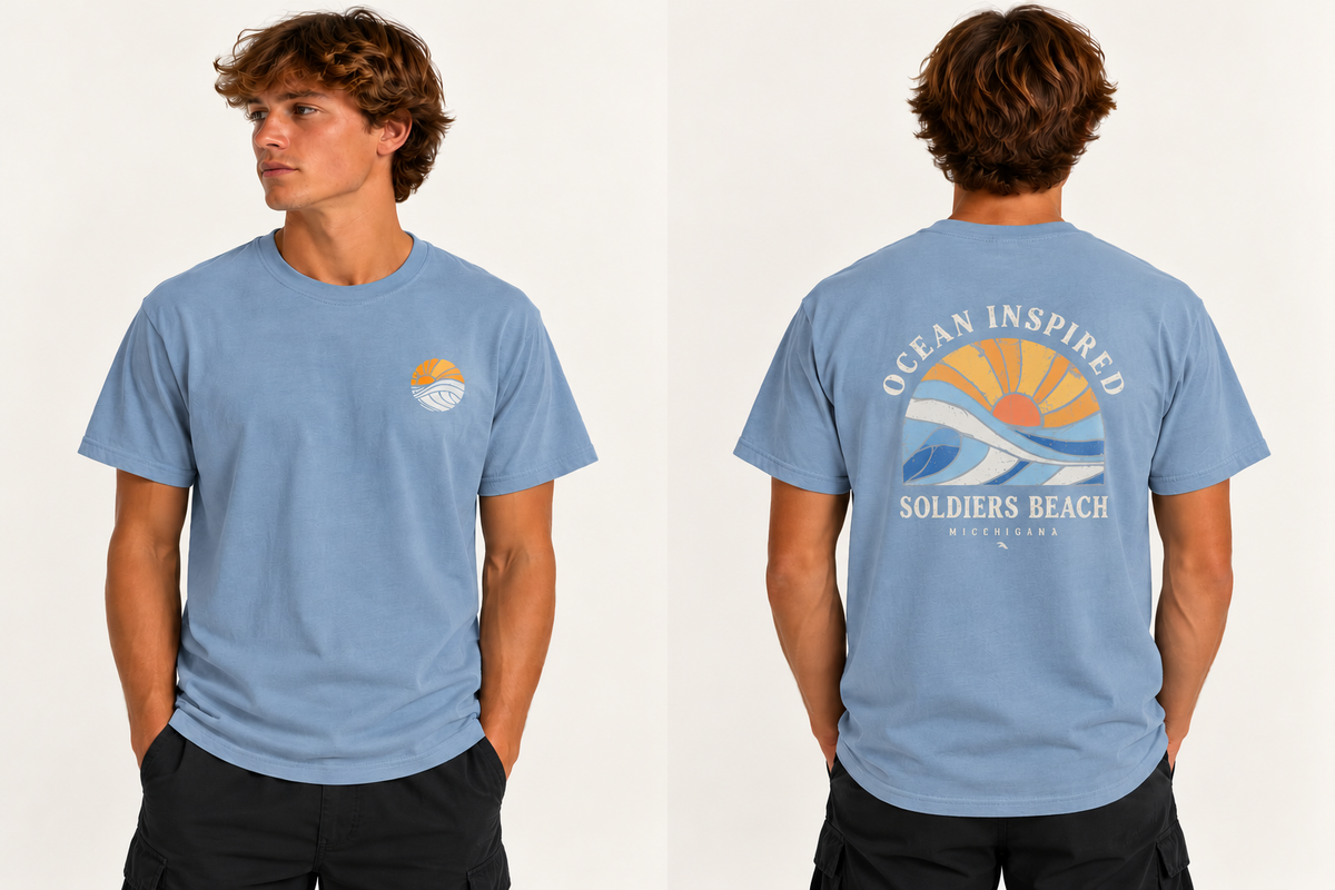 Horizon - Beachin Surf Mens T-Shirt