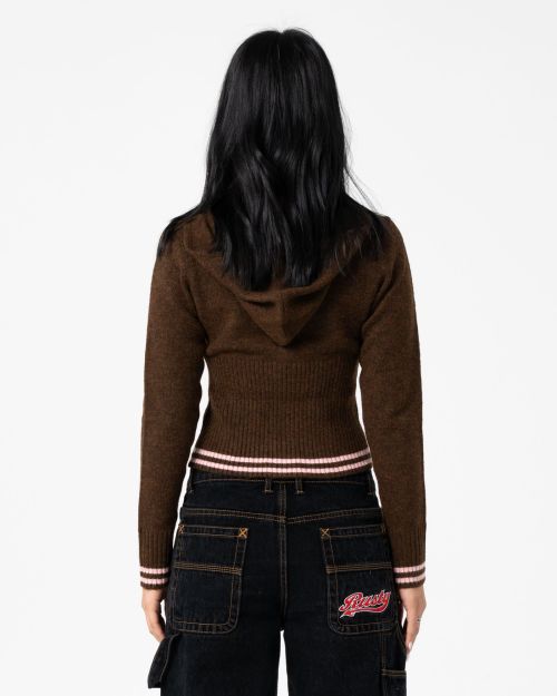 Devil Girl Knitted Zip Through