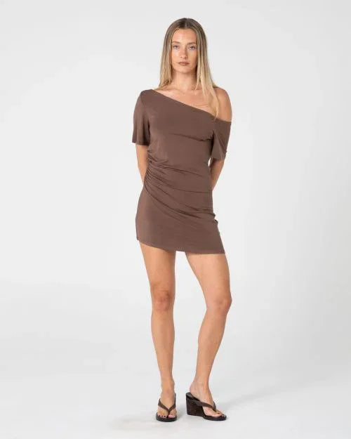 Sally Slouch Off The Shoulder Dress