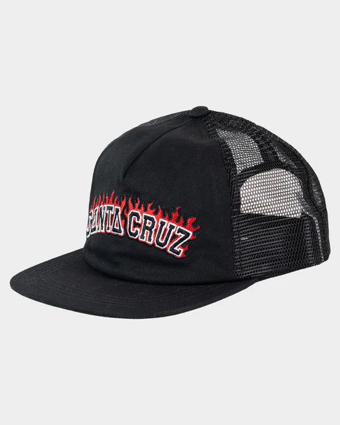 Flamed Collegiate Arch Boys Trucker Hat