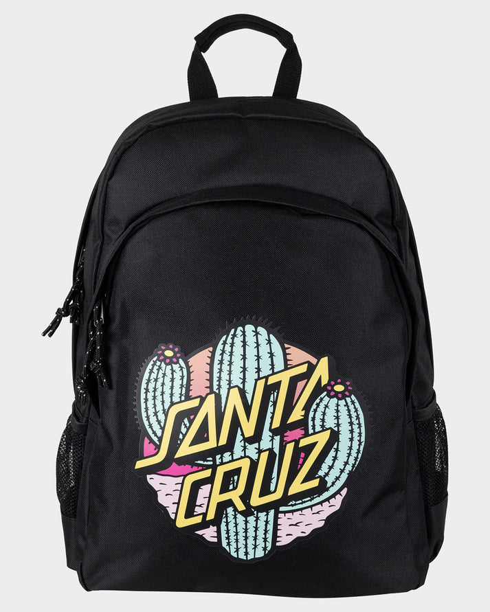 Cactus Dot Girls Backpack Black