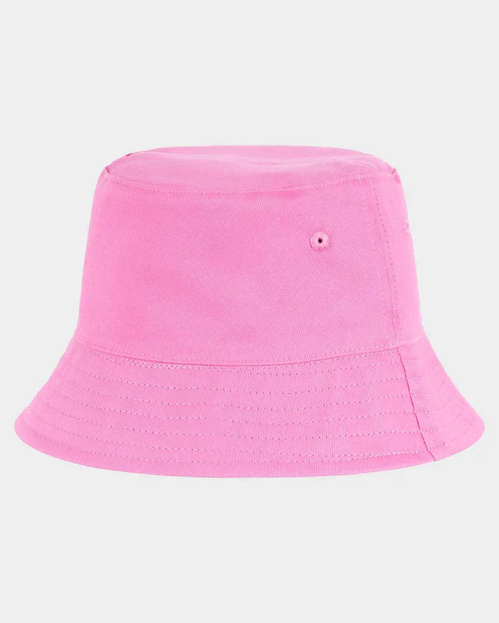 Field Arch Repeat Girls Reversible Bucket Hat Pink
