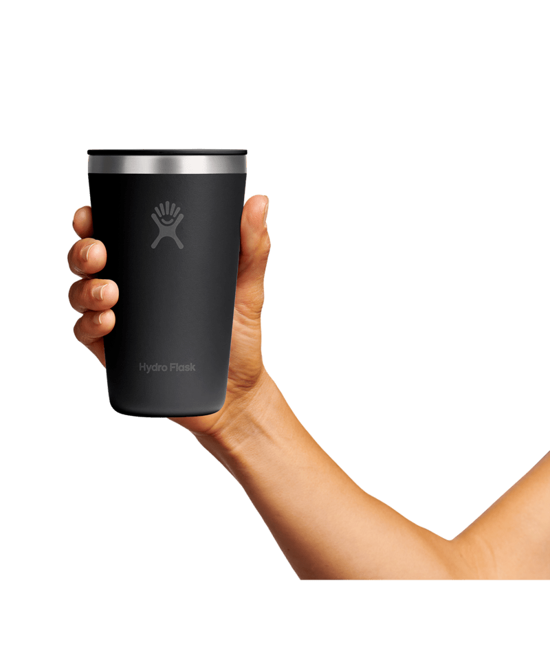 Hydroflask 16oz All Around Tumbler Press-In Lid - Black