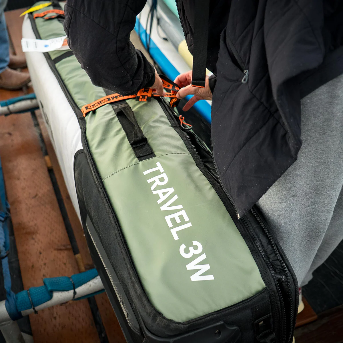 FCS Travel 3 Shortboard/Fish Wheelie Cover