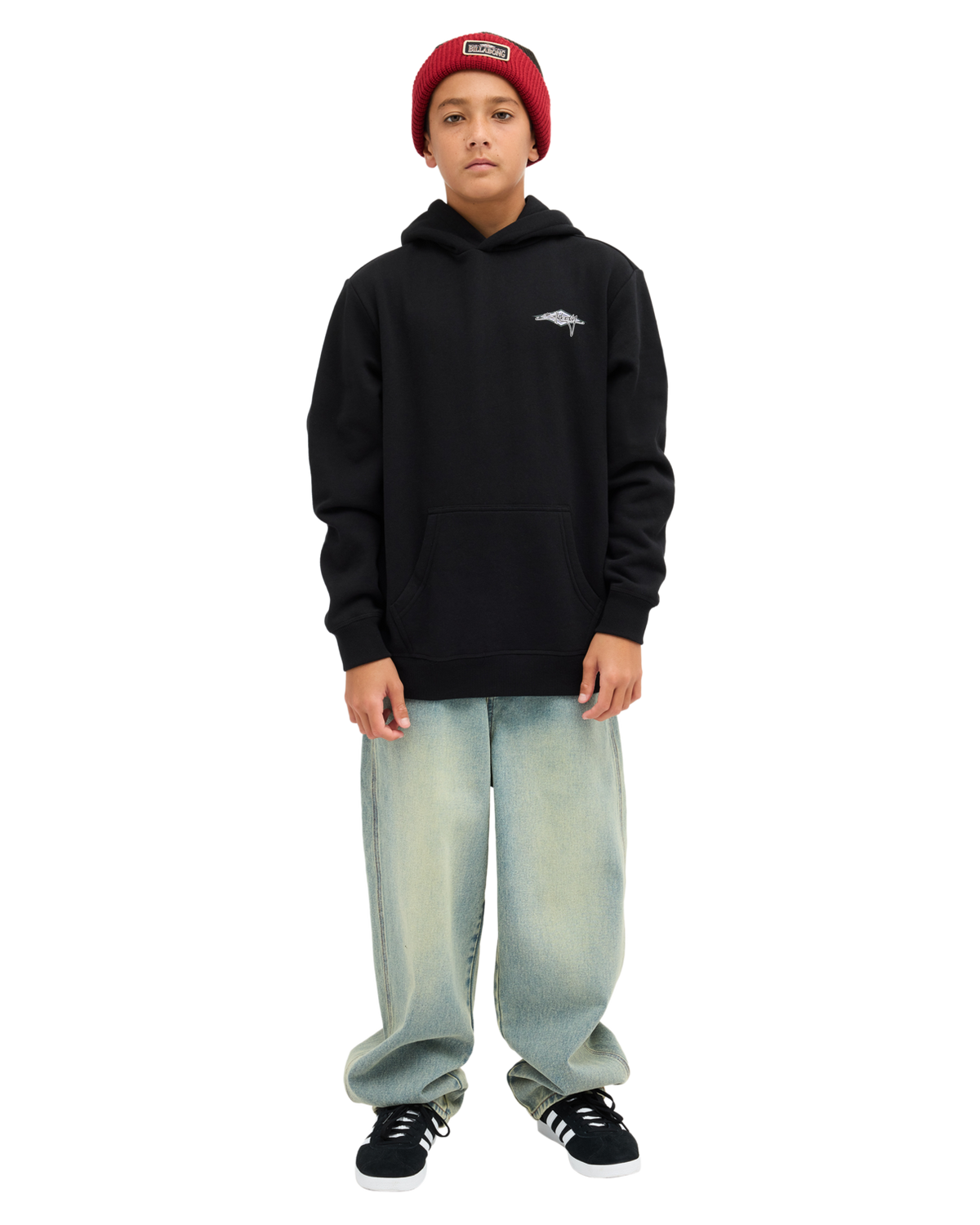 Boys Script Diamond Pop Hood