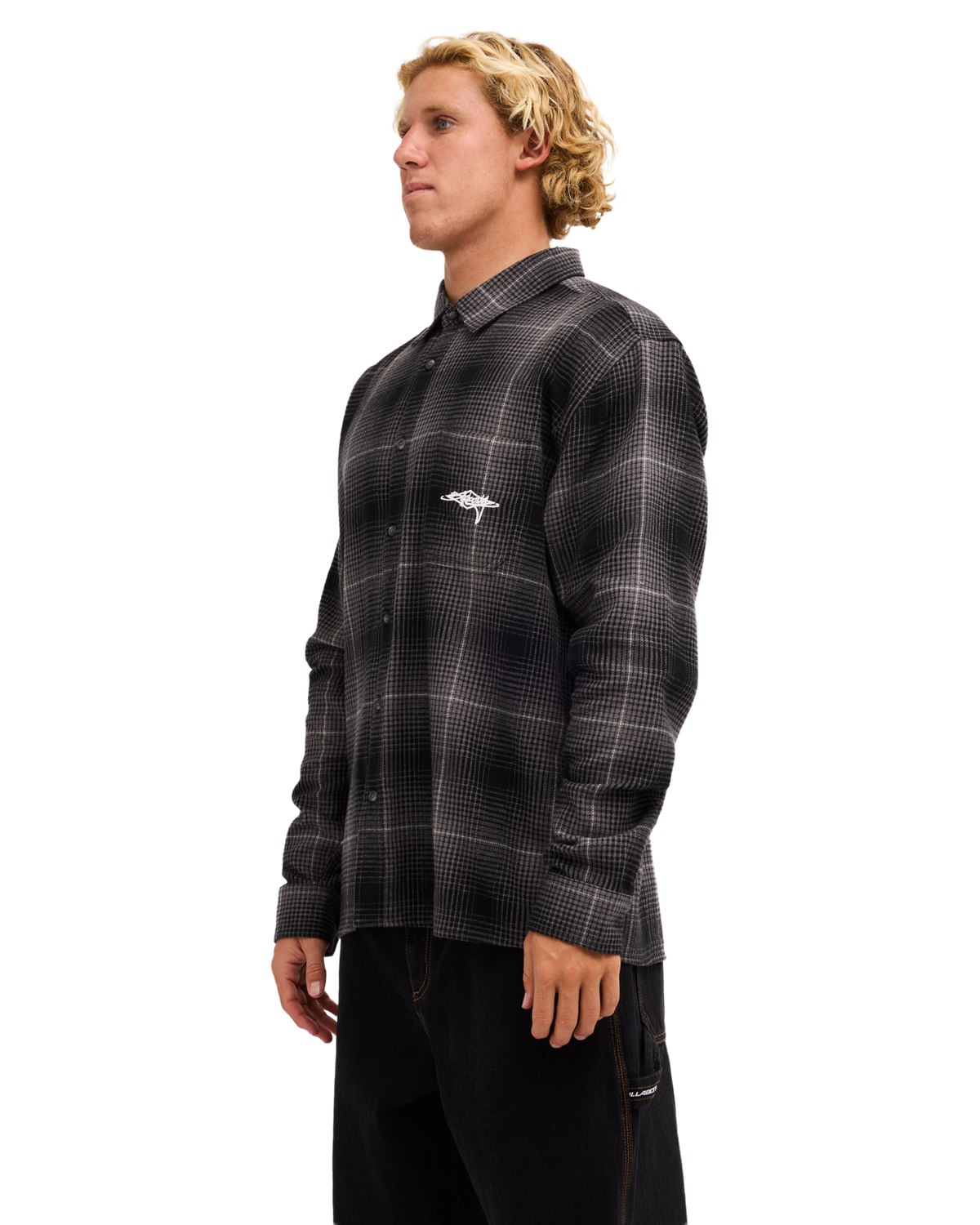 Script Diamond Flannel