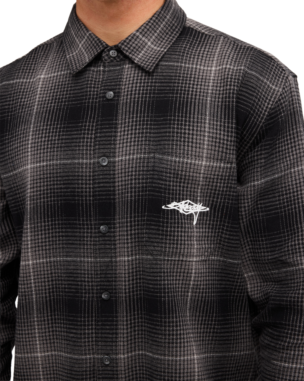 Script Diamond Flannel
