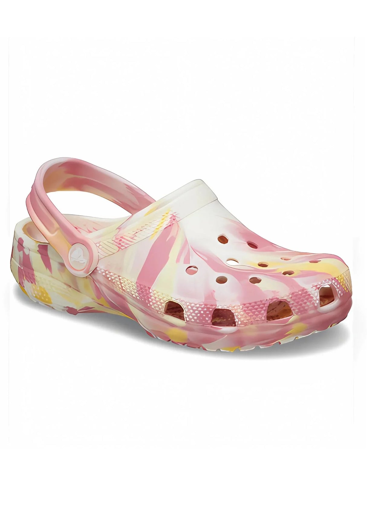 Kids' Crocs Classic Glow Marbled Clog