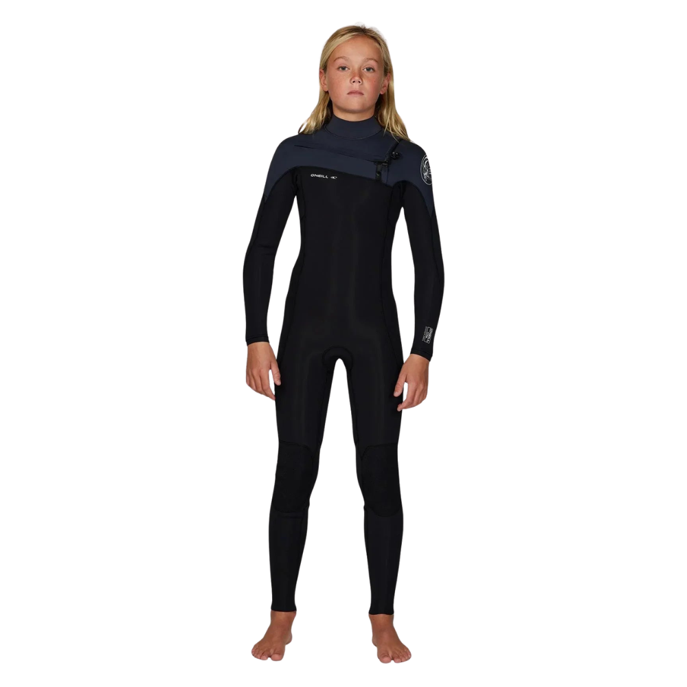 Boy's Defender 4/3mm Steamer Chest Zip Wetsuit