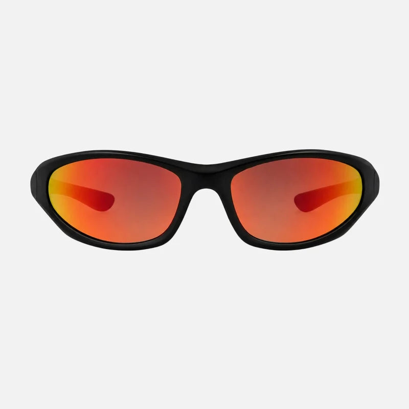 Vert - Matte Black Frame With Red Iridium Lens