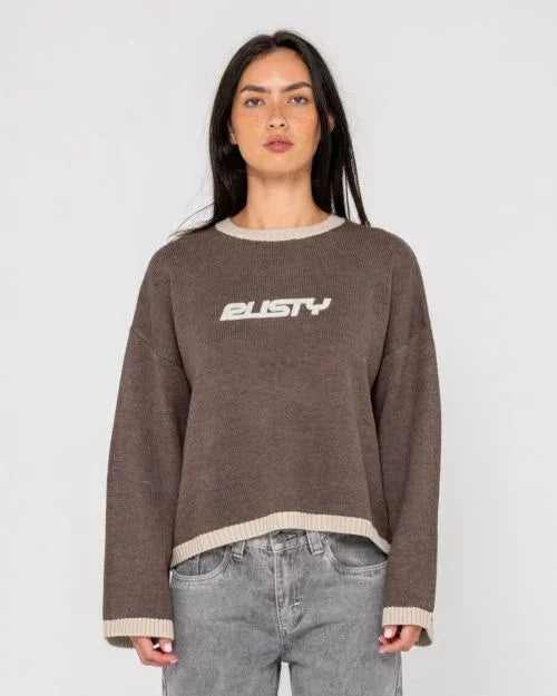 Rider Relaxed Crew Neck Knit