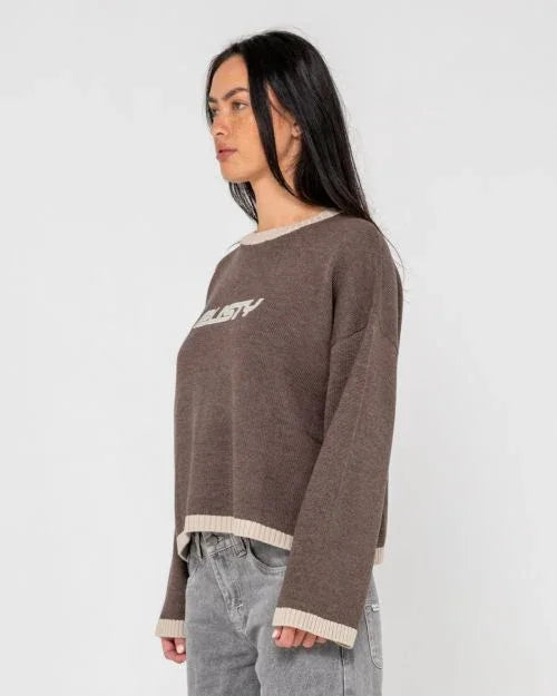 Rider Relaxed Crew Neck Knit