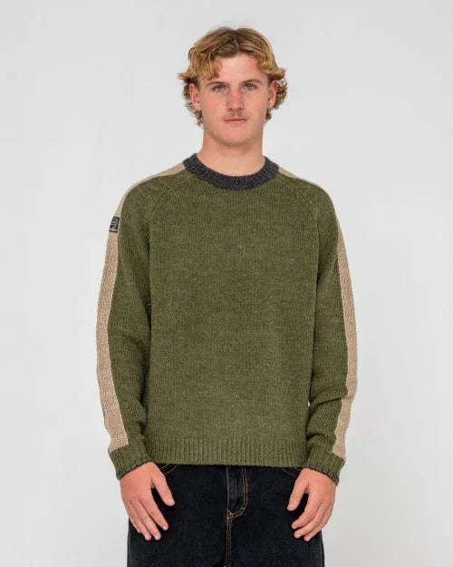 Fishermans Boxy Knitted Crew