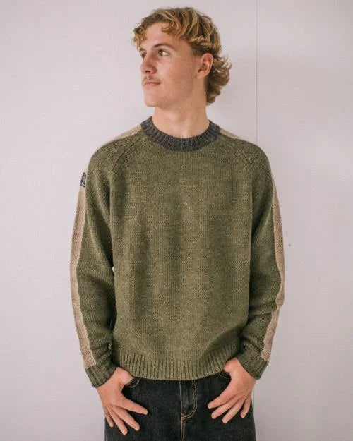 Fishermans Boxy Knitted Crew