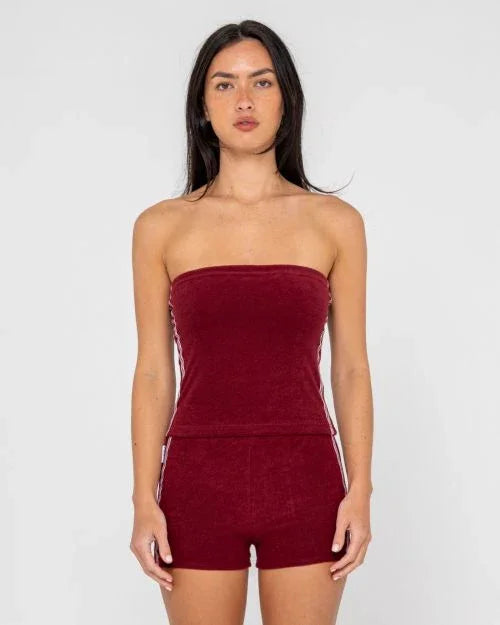 Lamar Towelling Skimmer Tube Top