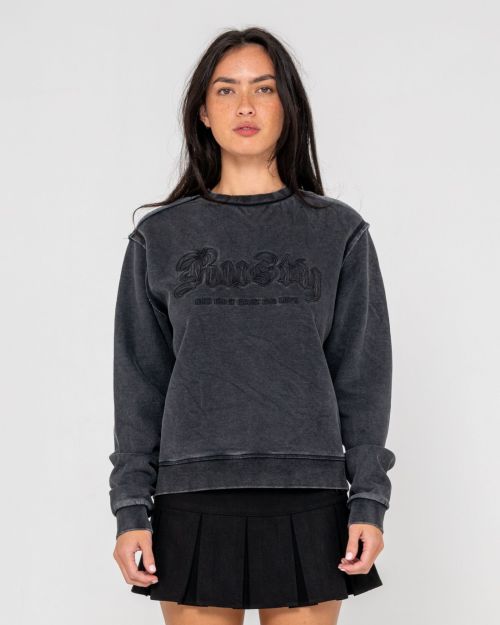 Roxanne Oversized Crew Neck Fleece
