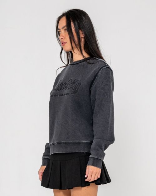 Roxanne Oversized Crew Neck Fleece