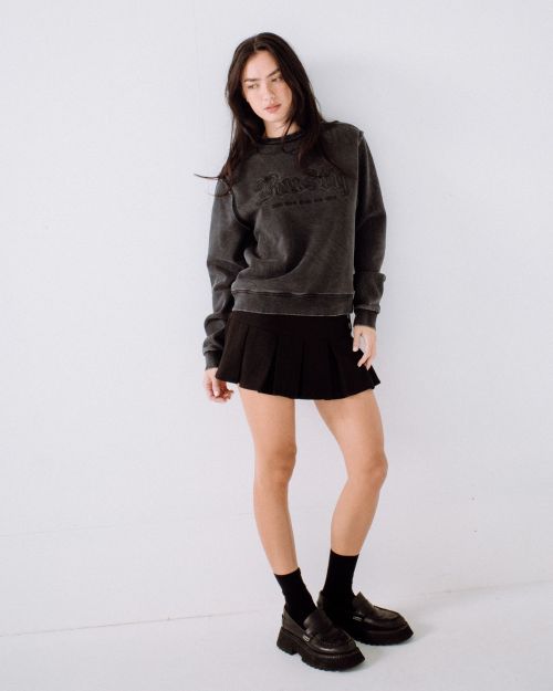Roxanne Oversized Crew Neck Fleece