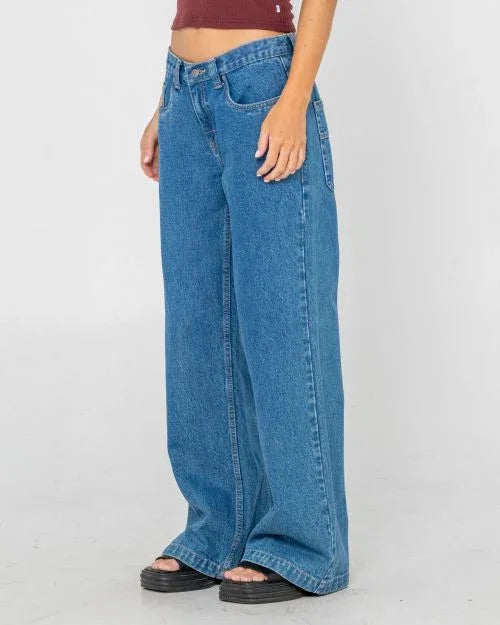 Wendy Wide Low Rise Denim