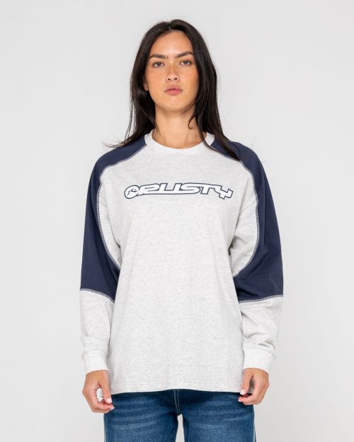 Timmy Target Contrast L/S Tee