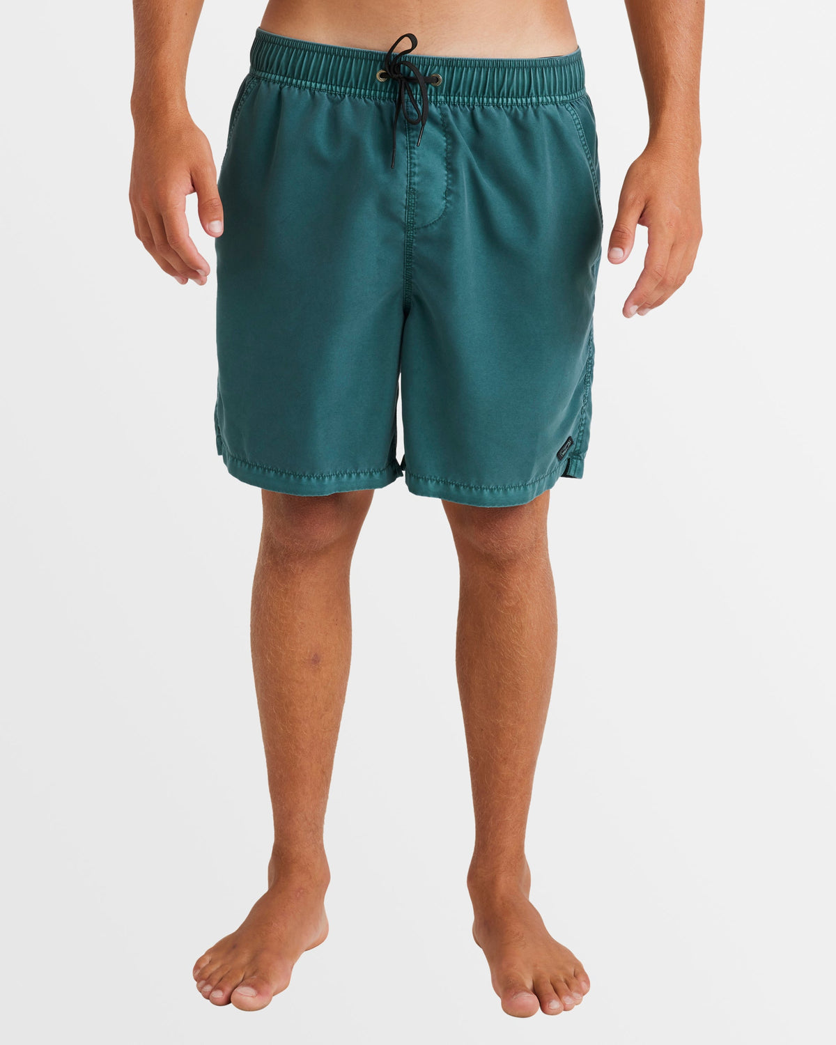 Billabong Mens All Day Overdye Layback 17" Boardshorts - Marine Green