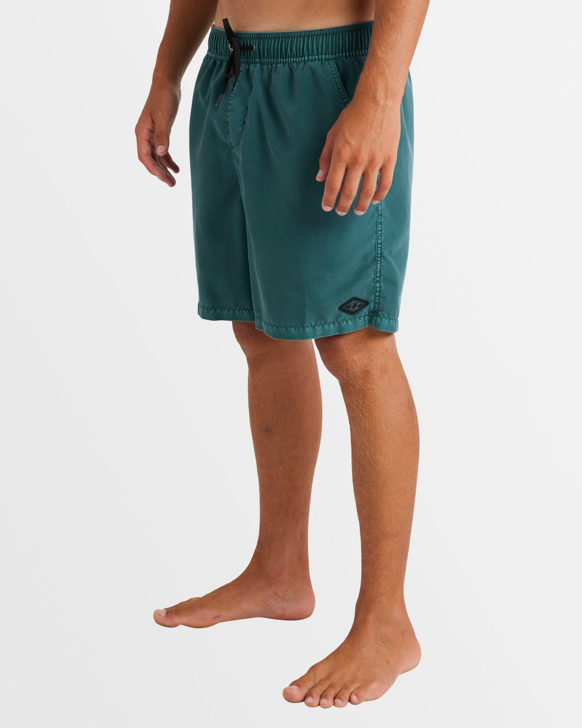 Billabong Mens All Day Overdye Layback 17" Boardshorts - Marine Green