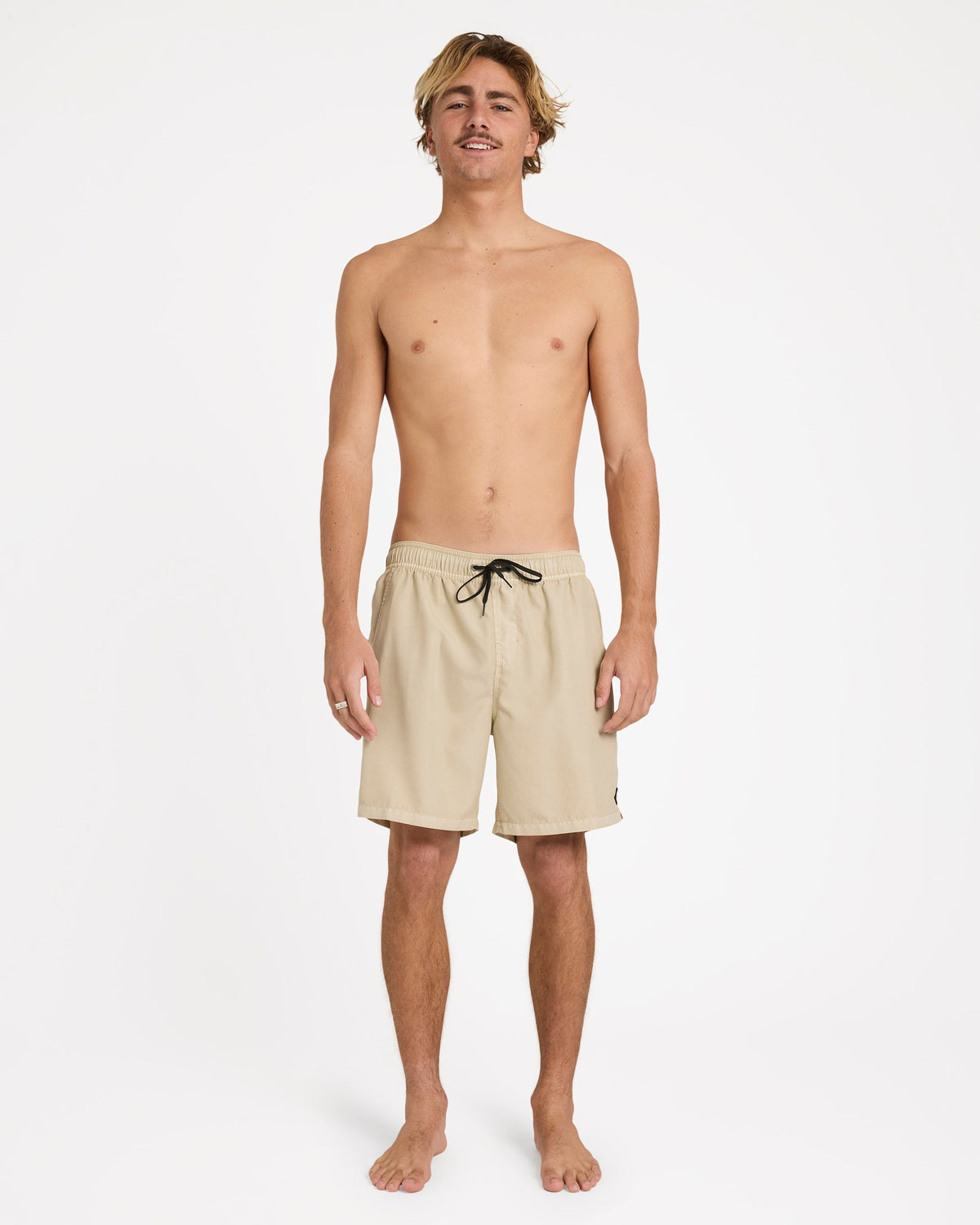 Billabong Mens All Day Overdye Layback 17" Boardshorts - Chino