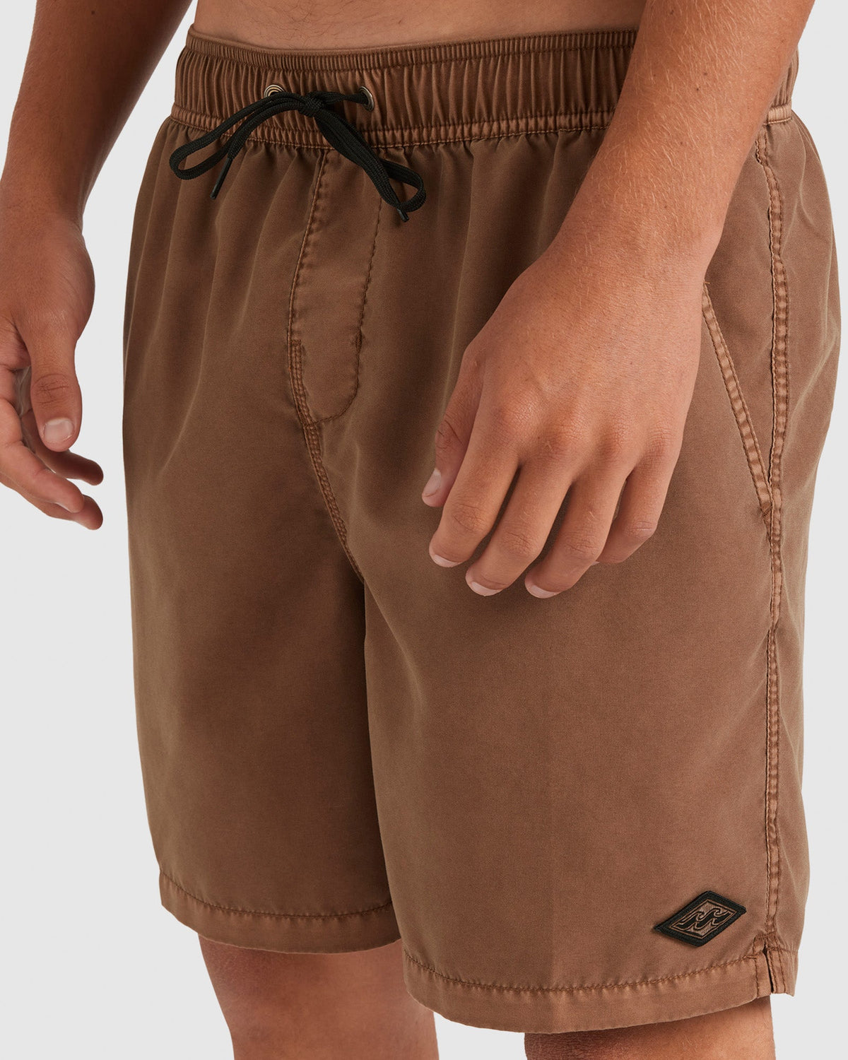 Billabong Mens All Day Overdye Layback 17" Boardshorts - Tobacco