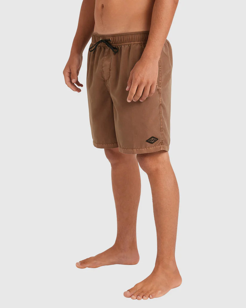 Mens All Day Overdye Layback 17" Boardshorts