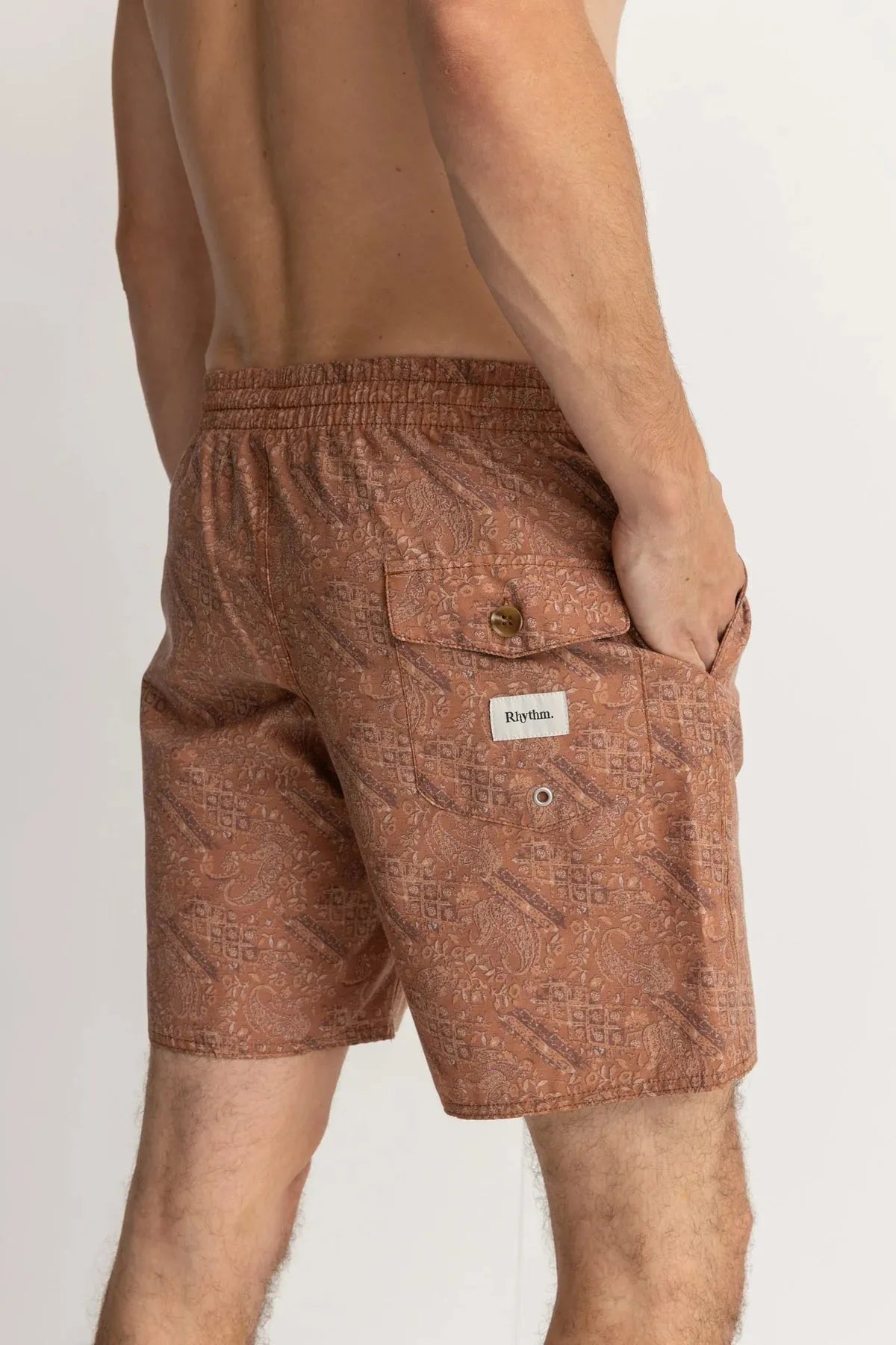 Adia Paisley Beach Short - Beachin Surf