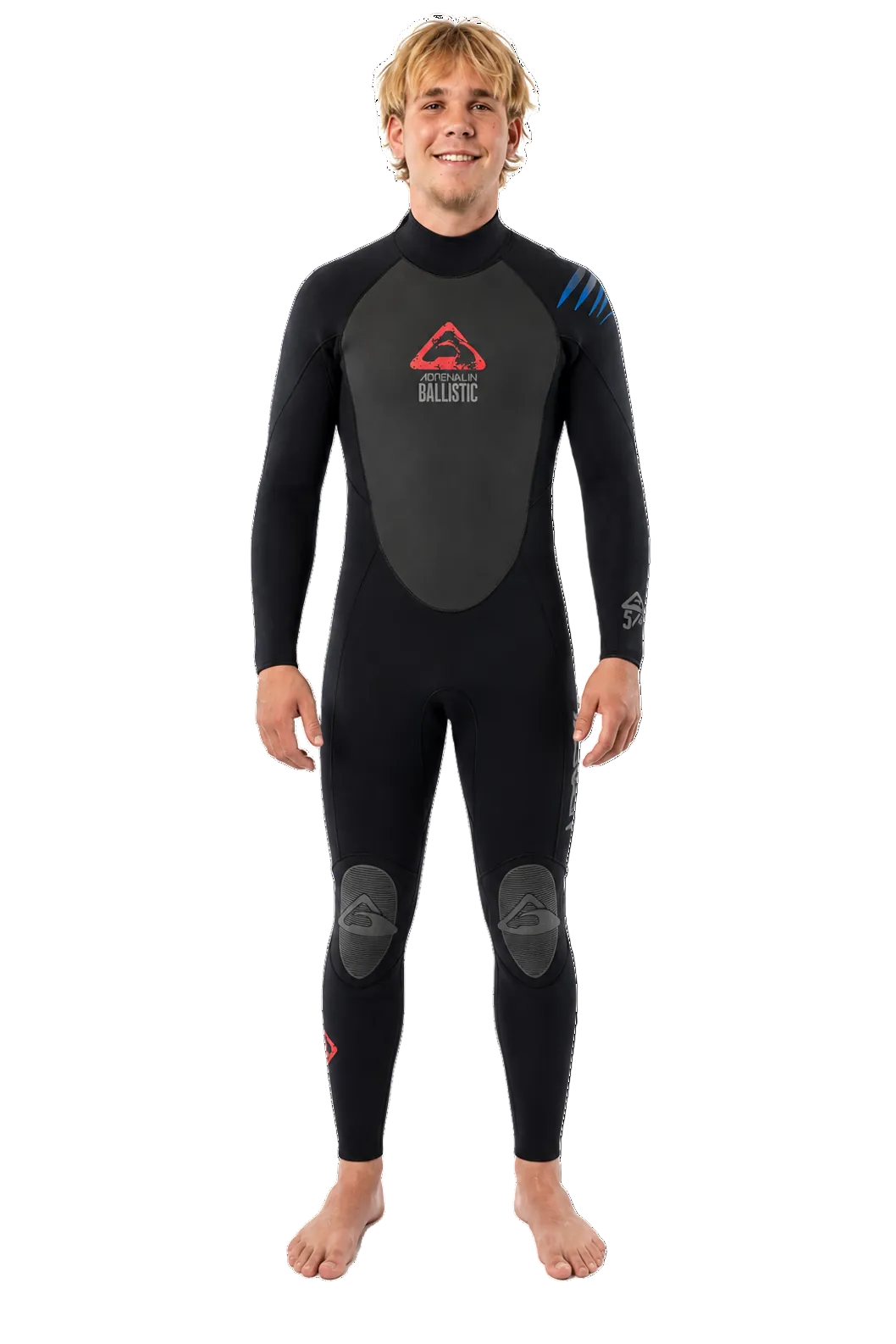 Adrenalin Ballistic Batwing 5/4mm Steamer Wetsuit - front