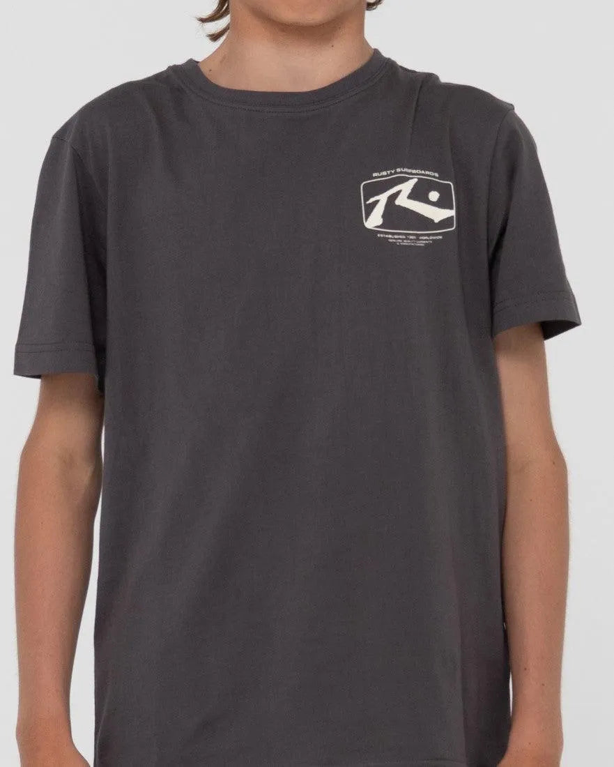 Advocate Short Sleeve Tee Boys - Beachin Surf